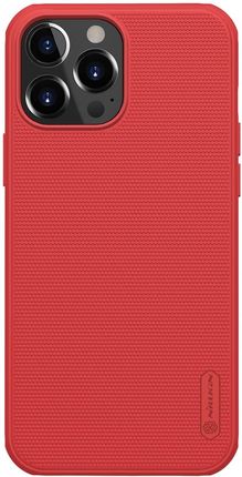 Nillkin Super Frosted Shield Pro wytrzymałe etui pokrowiec iPhone 13 Pro Max czerwony