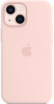 ETUI do iPhone 13 mini Silicone Case with MagSafe - Chalk Pink