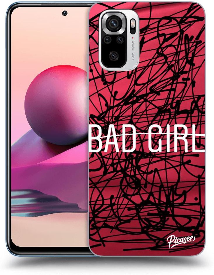 Silikonowe Czarne Etui Na Xiaomi Redmi Note 10s Bad Girl Etui Na Telefon Ceny I Opinie 5302