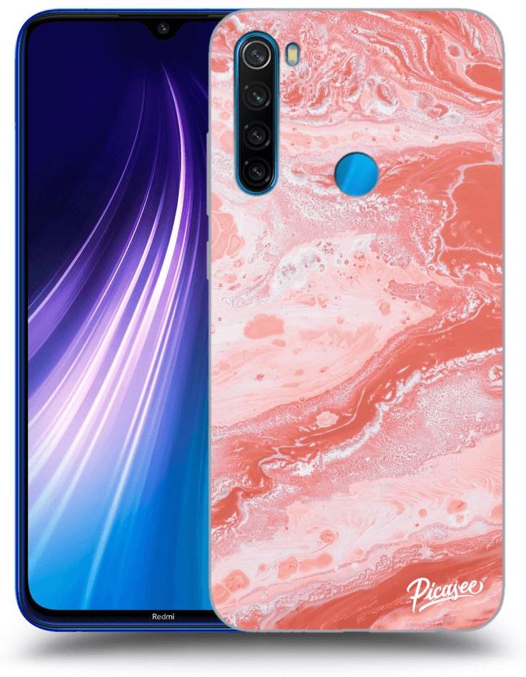 Ultimate Case Pro Xiaomi Redmi Note 8 Red Liquid Etui Na Telefon 