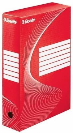 Micromedia Pudło Archiwizacyjne Esselte Boxy A4/100 Mm Czerwone