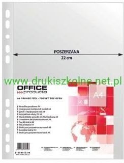 Micromedia Koszulka Groszkowa Poszerzana Office Products A4 90 Mic 50Szt.