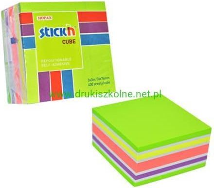 Micromedia Notes Samoprzylepny Stick N 76X76 Mm Mix Kolorów 400 Kartek