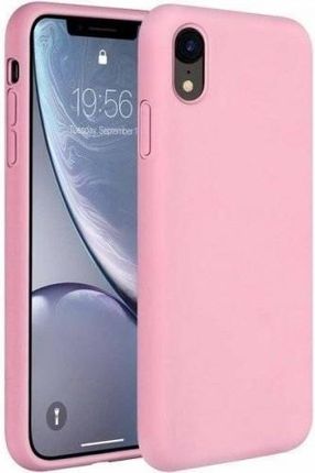 ETUI SILICONE CASE IPHONE XS MAX RÓZOWY