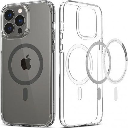 Etui Spigen Crystal Hybrid Mag MagSafe iPhone 13 Pro Max, szare