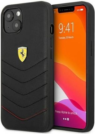 Ferrari FEHCP13SRQUK iPhone 13 mini 5,4` czarny/black hardcase Off Track Quilted