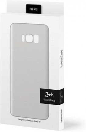 3MK Etui NC Sam G955 S8 Plus biały white, Natural Case