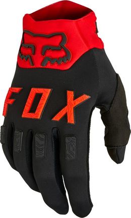 Fox Legion Gloves Men czarny czerwony