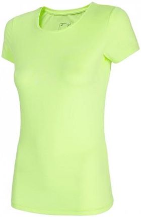 Damska koszulka fitness 4F NOSH4 TSDF004 zielony neon 45N M