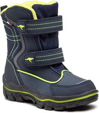 Śniegowce KANGAROOS - K-Leno V Rtx 18780 000 4054 Dk Navy/Lime