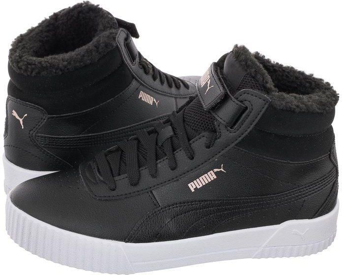 Sneakersy Puma Carina Mid Fur Jr 309683-01 (PU514-a) Ceny i