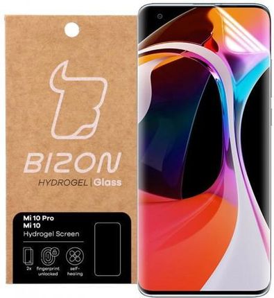 Bizon Folia hydrożelowa na ekran Glass Hydrogel, Xiaomi Mi 10 / Pro, 2 sztuki