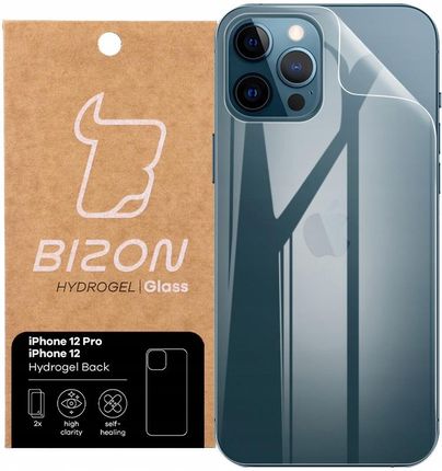 Bizon Glass Folia na tył do iPhone 12/ 12 Pro, Hydrożel
