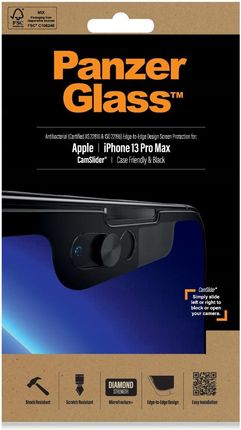 Panzerglass Szkło do iPhone 13 Pro Max CamSlider