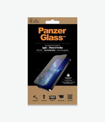 Panzerglass Apple iPhone 13 6.7" Anti-Glare Black Screen Protector