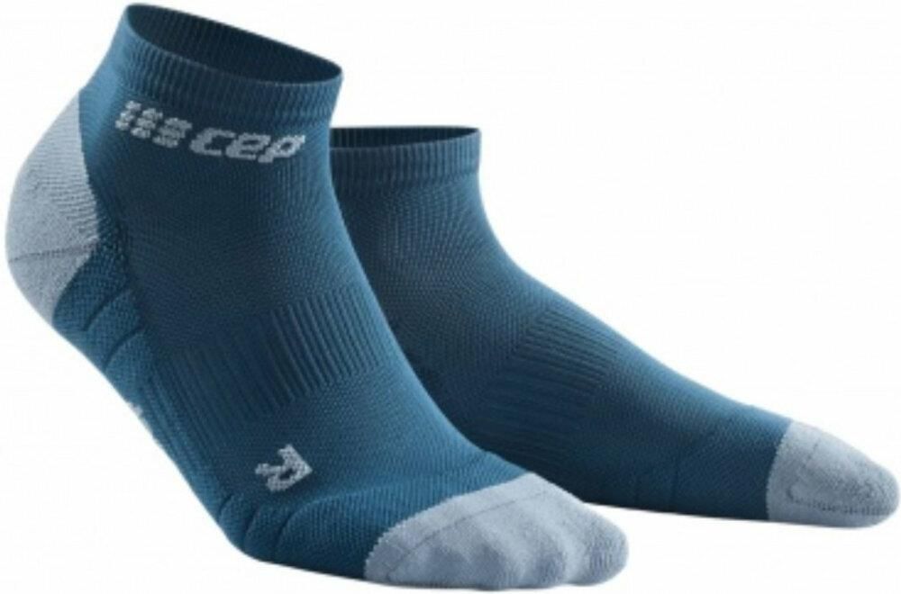 Cep Wp4Adx Compression Low Cut Socks 3.0 Blue Grey Ceny i opinie
