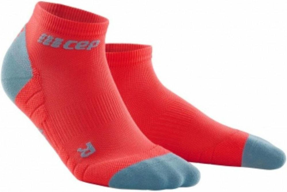 Cep Wp5Ajx Compression Low Cut Socks 3.0 Lava Grey Ceny i opinie