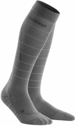 Cep Wp502Z Compression Tall Socks Reflective Grey
