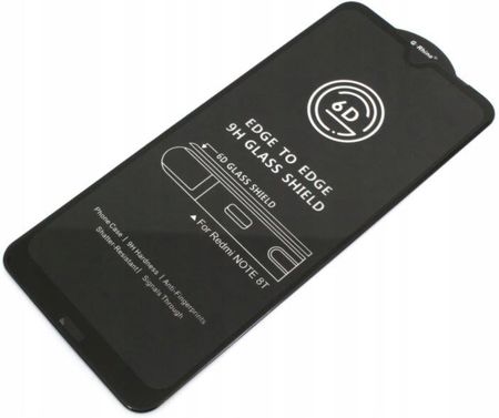 Gsm-Hurt 9H Szkło 6D do Xiaomi Redmi Note 8 /Note 8T czarne