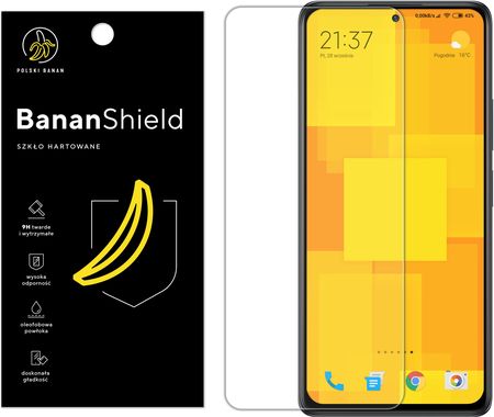 Polski Banan Szkło Hartowane 9H do Xiaomi Redmi Note 10 Pro