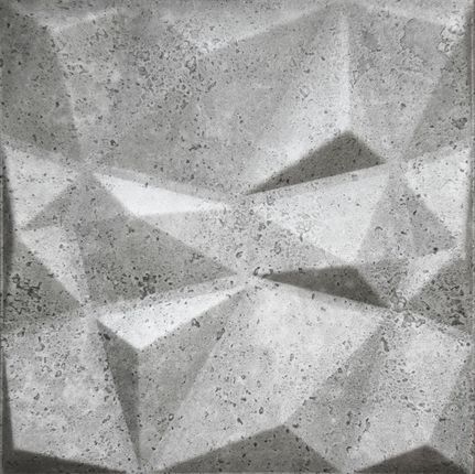 Panele Ścienne 3D Beton Imitacja Kaseton Sufitowy Diament 43