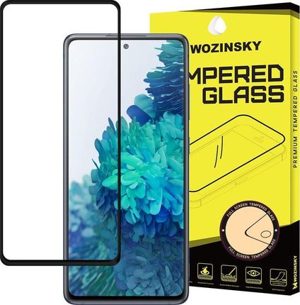 Wozinsky Super Wytrzymałe Szkło Hartowane Full Glue Na Cały Ekran Z Ramką Case Friendly Samsung Galaxy A52 5G / 4G Czarny
