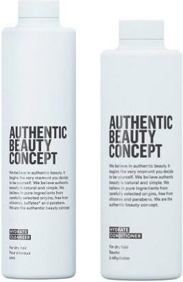 Authentic Beauty Concept Hydrate zestaw nawilżający | szampon, odżywka