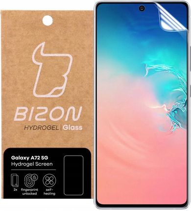 Bizon Glass Folia hydrożelowa do Galaxy A72, 2 szt