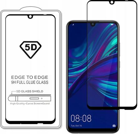 Chronsmarta Czarne Szkło 5D Full Glue Do Huawei P Smart 2019