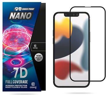Crong Szkło hybrydowe Nano Flexible Glass do iPhone 13 mini