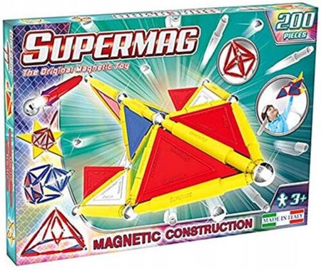 Supermag Tags Primary klocki magnetyczne 200 elem
