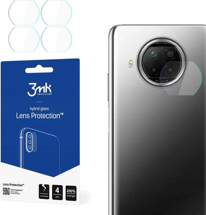 3Mk 4x Szkło hybryda na aparat do Redmi Note 9 Pro 5G