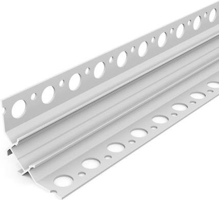ELED - Profil aluminiowy (podpłytkowy) LED UNI-TILE12 PLUS 90 st. anodowany z kloszem - 4mb