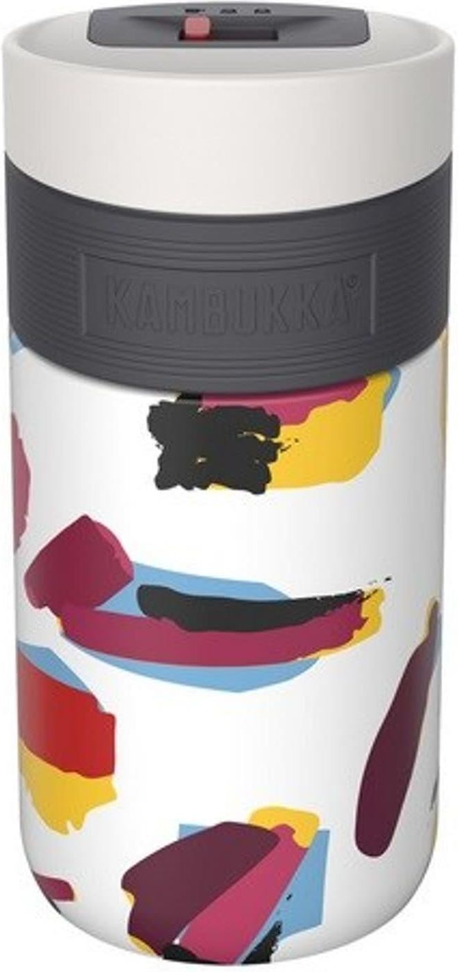 Mug Isotherme Kambukka Etna Leopard Brush - Gourde Nomade 250-500ml - Neuf