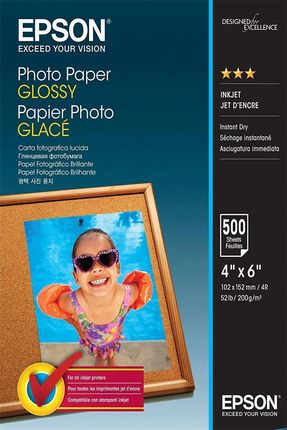 Epson Photo Paper Glossy - A3+ - 20 Arkuszy C13S042535