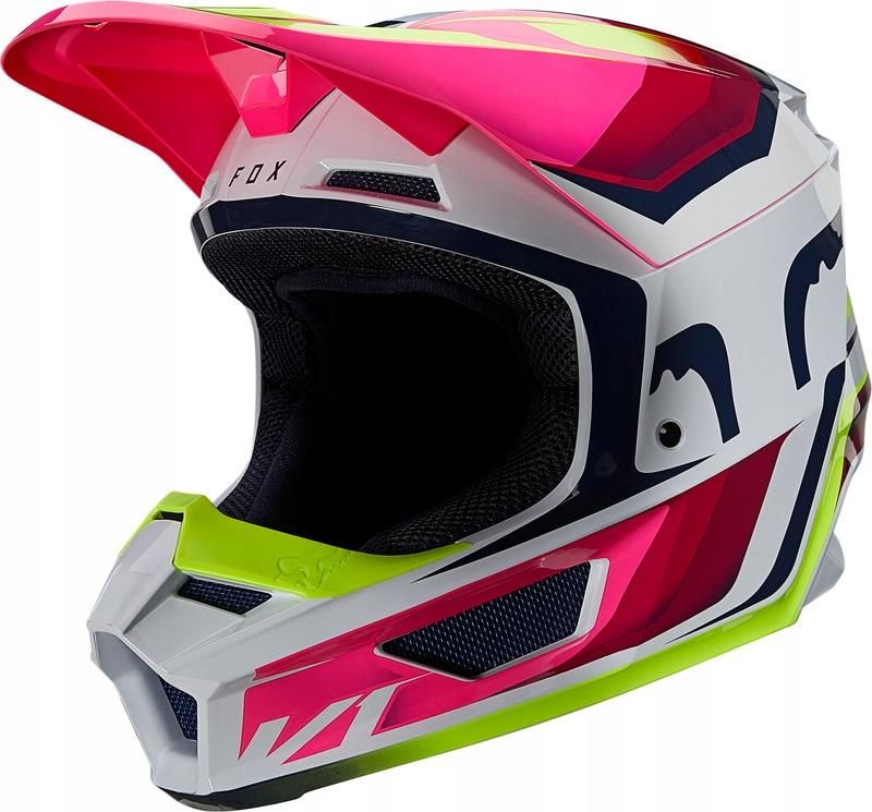 Kask Motocyklowy Fox Kask V Tro Yellow L Opinie I Ceny Na Ceneo Pl