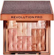Zdjęcie Revolution Beauty Pro Goddess Glow Shimmer Brick Bronzer Afterglow 8 g - Rumia