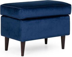 Zdjęcie Signal Podnóżek Ron Velvet Granatowy Bluvel 86 Wenge P 138621 - Margonin