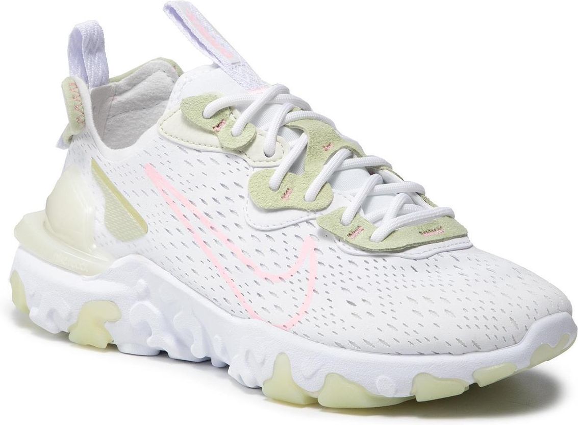 nike react vision white arctic punch olive aura