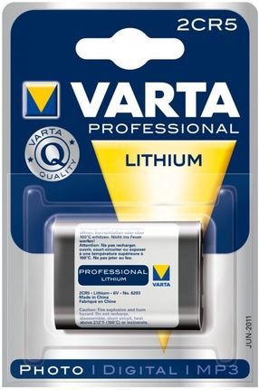 Varta Bateria Professional Photo 2CR5 (6203301401)
