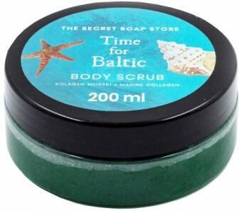 The Secret Soap Store Peeling Do Ciała Z Kolagenem Morskim Time For Baltic Body Scrub 200Ml
