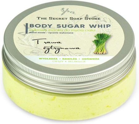 The Secret Soap Store Cukrowa Pianka Do Mycia Ciała, Trawa Cytrynowa Lemongrass Body Sugar Whip 200 G