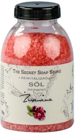 The Secret Soap Store Sól Do Kąpieli Żurawina Cranberry Bath Salt 250 g