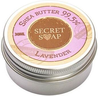 The Secret Soap Store Masło Shea Do Ciała Lawenda Lavender Butter 99,5% 30Ml