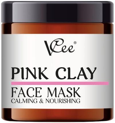 Vcee Kojąca Maska Odżywcza Z Różową Glinką Do Twarzy Pink Clay Face Mask Calming&Nourisning 100Ml