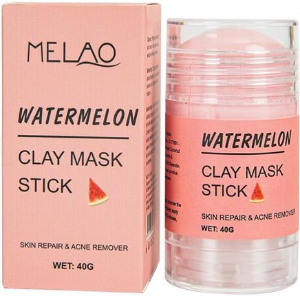 Melao Glinkowa Maska W Sztyfcie Do Twarzy Arbuz Watermelon Clay Mask Stick 40 G