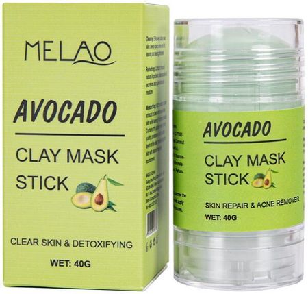 Melao Glinkowa Maska W Sztyfcie Do Twarzy Awokado Avocado Clay Mask Stick 40 G