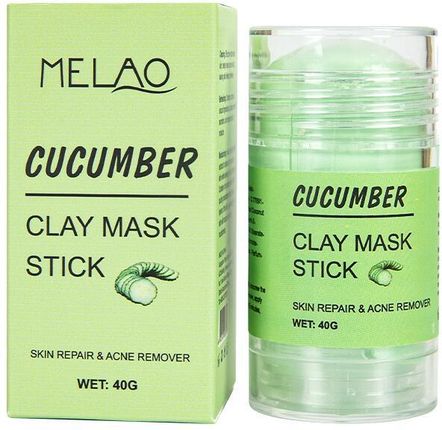 Melao Glinkowa Maska W Sztyfcie Do Twarzy Ogórek Cucumber Clay Mask Stick 40 G
