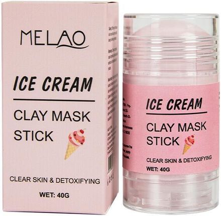 Melao Glinkowa Maska W Sztyfcie Do Twarzy Lody Ice Cream Clay Mask Stick 40 G