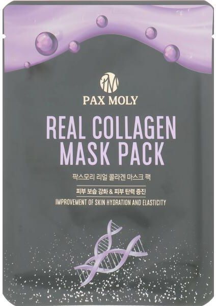 Maseczka Pax Moly Nawilżająca Maseczka Kolagenowa W Płachcie Do Twarzy Real Collagen Mask Pack 0958